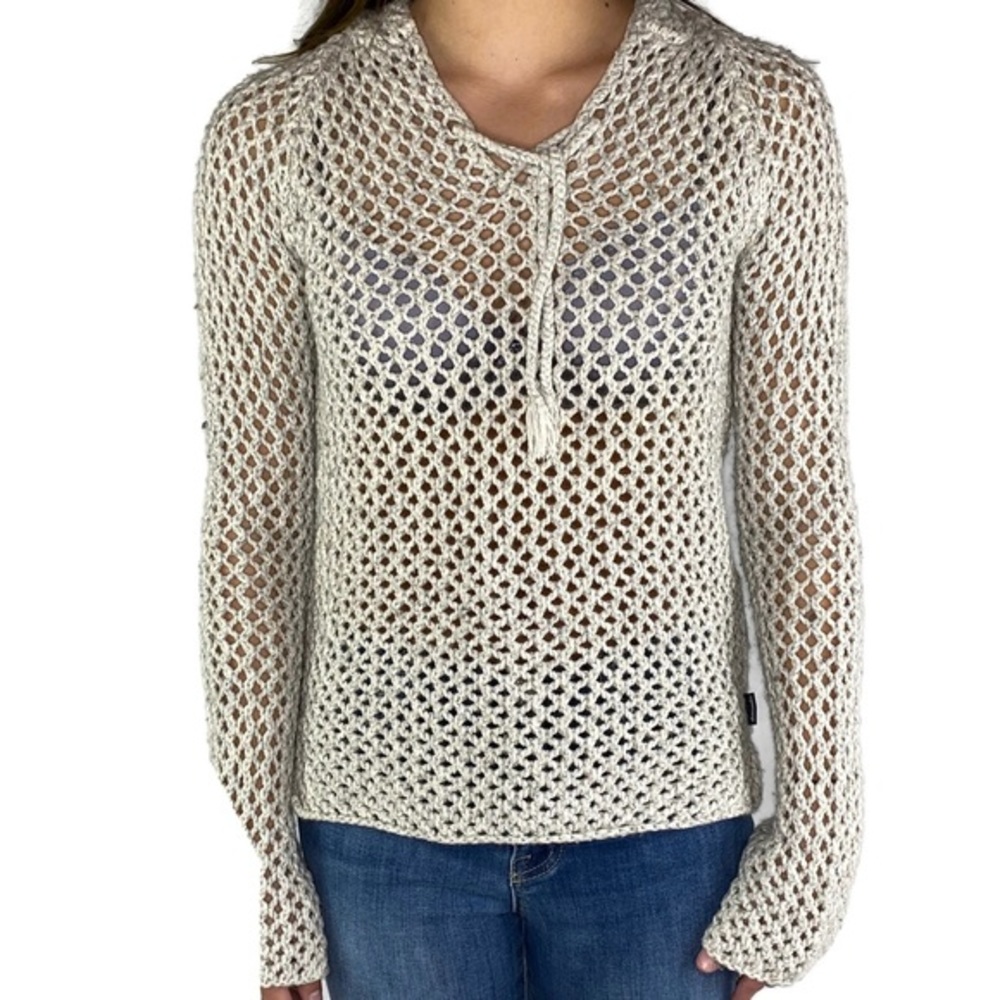 Abercrombie Chunky knit Hoodie Sweater XL …